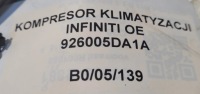 фото thumb №7, Компресор кондиціонера infiniti oem номер 926005da1a
