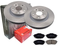 фото thumb №1, Тормозные диски тормозные колодки zimmermann p toyota auris e18 296mm