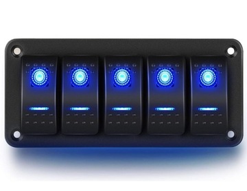 ROZDZIELNIA JACHTOWA 5X BLUE 12-24V - 06754