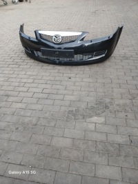 фото thumb №9, Бампер передній mazda 6 gg/gy 02-07 колір 16w чорний