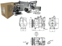 фото thumb №1, Компрессор кондиционера audi a4 a6 allroad 2.5d 07.