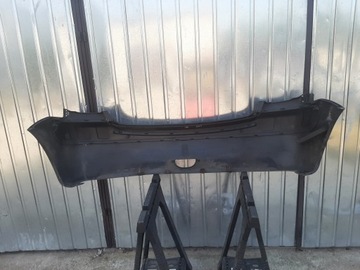 фото thumb №13, Бампер зад задній kia rio ii 5d 5 двері роки 2005-2011 чорний хетчбек