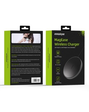 БЕСПРОВОДНОЕ ИНДУКЦИОННОЕ ЗАРЯДНОЕ УСТРОЙСТВО INNOSTYLE ДЛЯ IPHONE MAGSAFE MAGEASE 15 Вт