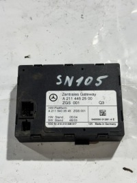 Купити Блок керування модуль шлюз mercedes-benz w211 a2114452500, фото thumb