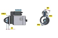 Купить Bosch стартер audi a4 2.0 tdi 8ec. b7, фото thumb