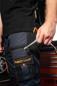 Рабочая футболка-поло Neo Garage из хлопка, размер L