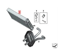 фото thumb №7, Bmw 1 f21 теплообмінник тепла радіатора 64119229486 9229486 оригінальний