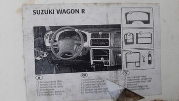 фото thumb №8, Suzuki wagon r набор dekor накладка панели консоли