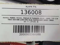 фото thumb №15, Крышка зад багажника ford focus mk3 iii оригинал комплектная