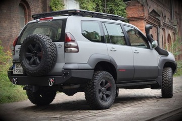 фото thumb №9, Стальные пороги боковые toyota land cruiser 120 more 4x4