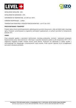 Манжета уплотнительная 120мм Ø16 1 шт L+B01SE