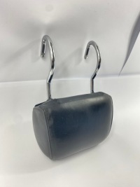 фото thumb №6, Підголівник задній сидіння полиця чорний шкіра шкіряний mercedes w124 sedan czar