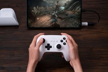 Pad 8BitDo Ultimate 2.4G Pad PC Холл Эд Уайт
