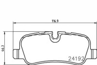 фото thumb №2, Гальмівні колодки гальмівні textar sfp500020 lr016808 lr01962