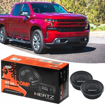 Колонки Твитеры HERTZ DT24.3 80W Свистит Шипит ВЧ + Кроссоверы