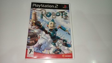 ps2 приключенческая игра ROBOTS для детей и взрослых, ухоженный набор