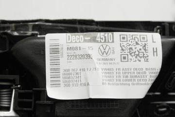 фото thumb №11, Vw arteon рестайлінг планки декори ambiente комплект дерево