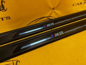 фото thumb №5, Планки захисні накладки порога двері bmw m2 компетиція f87