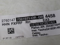 Стеля підкрилок дах renault austral 22- r. 739107142r Ціна, фото thumb
