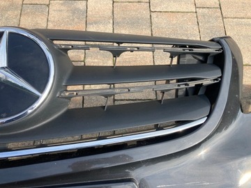 фото thumb №11, Mercedes vito viano a447 w447 бампер переднее перед решётка радиатора