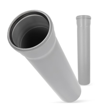 RURA KANALIZACYJNA 110x500 MM PCV PP ODPŁYWOWA WODY WEWNĘTRZNA KANALIZACJA