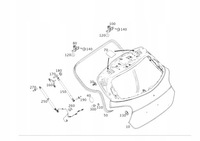 фото thumb №1, Крышка багажника задняя багажника mercedes gla x156