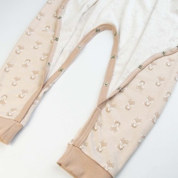 RAMPERS детская пижама с длинными рукавами ZIPPER PAJAMA хлопковая пижама LISKI 116