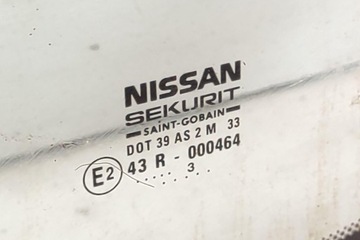 фото thumb №7, Скло ліва задня nissan almera ii хетчбек n16 43r000464 1.46l дизель