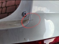 фото thumb №6, Бампер задня задній dyfuzory білий 6pdc opel grandland x kwed