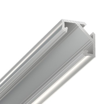 Profil aluminiowy listwa LED STUDIO PK-03 narożny kątowy surowy 100cm