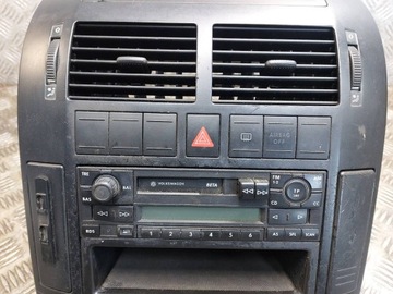 фото thumb №3, Радио проигрыватель + панель воздуховод + рамка подстаканник polo iv 1j0035152f