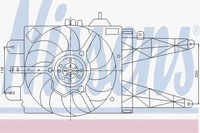 фото thumb №1, Вентилятор радіатора fiat punto ii 99- 1.2 i pu