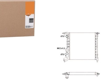 фото thumb №1, Радіаторів двигуна nrf 7701034768 123003 rt2121 drm