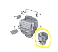 фото thumb №4, Bmw 7 f01 повітродувка салону вентилятор
