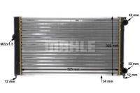 фото thumb №14, Радіатор golf 1.8 cl,gl,gt 91- mahle cr 366 000s радіатор, система