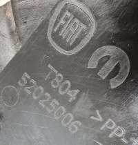 фото thumb №7, Жабо пластиковый fiat tipo ii 52025006