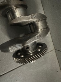 Wał коленчатый номинал поцарапанный audi a4 b7 2.0 tdi blb 038aa в Украине, фото thumb