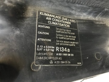 фото thumb №9, Mercedes w251 pas підсилювач балка бампера панель кріплення фар правий лівий замок перед