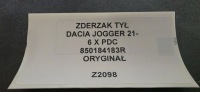 фото thumb №9, Бампер задний dacia jogger 85184183r