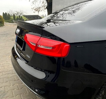 фото thumb №13, Спойлер спойлер na крышка багажника audi a4 b8 рестайлинг b8.5 2012-2015 m4 вид чёрный блеск