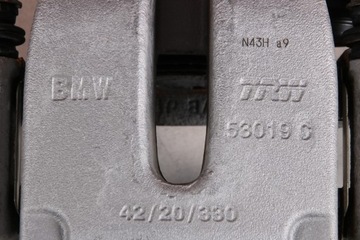 фото thumb №10, Bmw g01 g30 g31 суппорт тормозной правые задний зад 6870576 42/20/330 25 km !!