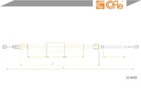 фото thumb №3, Трос тормоза ручного renault grand scenic 04-09