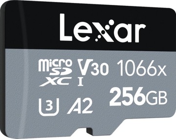 Lexar Professional 1066x microSDHC/microSDXC UHS-I (SILVER) 256GB