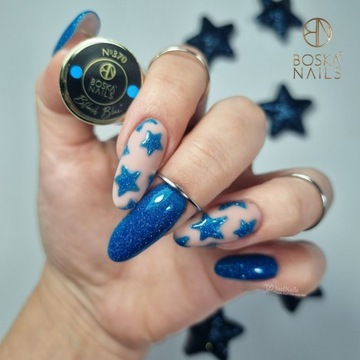 Частицы гибридного лака для ногтей BOSKA NAILS GLITTER Lagoon Rain 441