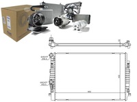 фото thumb №1, Радиаторов двигателя audi a3 q2 q3 seat ateca leon le