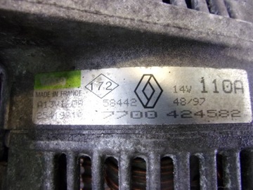 фото thumb №5, Renault laguna генератор 7700424582 ---