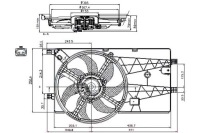 фото thumb №1, Nissens вентилятор радиатора с корпус citroen n
