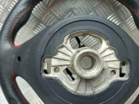 фото thumb №14, Bmw f20 руль мульти функция кожа красный обшивка кожа 62560184d