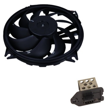 фото thumb №1, Вентилятор радиатор + резистор citroen c8 fiat ulysse peugeot 807 2.0