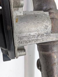 фото thumb №2, Дроссельная заслонка выхлоп труба renault clio v 1.5 dci 147b08010r